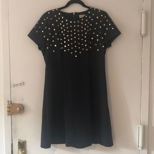 Michael Kors Navy Dress w Mirror Detail